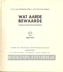 Wat aarde bewaarde