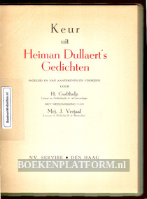 Keur uit Heiman Dullaert's Gedichten