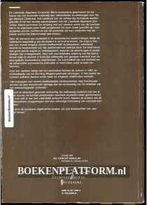 Leerboek Algemene Economie Micro-Economie