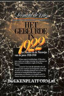 Het gebeurde in 1922