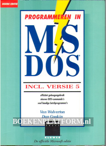 Programmeren in MS-DOS