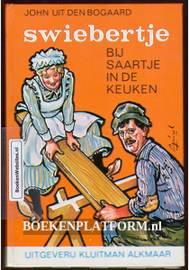 Swiebertje bij Saartje in de keuken