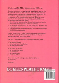 Werken met MS-DOS