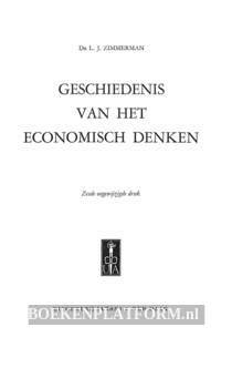 Geschiedenis van het economisch denken