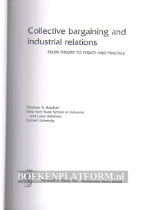 Collective bargaining and industrial relations