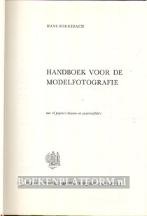 Handboek voor de modelfotografie