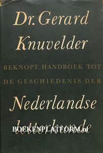 Beknopt handboek tot de geschiedenis der Nederlandse letterkunde