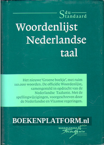 Woordenlijst Nederlandse taal