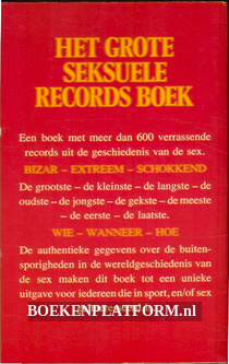 Het grote seksuele record boek