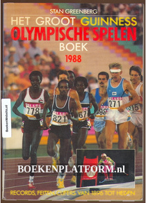 Het groot Guinnes Olympische spelen boek 1988