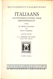 Meulenhoff's taalmethode Italiaans