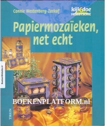 Papier mozaieken, net echt