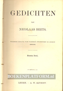 Gedichten van Nicolaas Beets *
