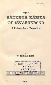 The Sankhya Karika of Isvarakrsna