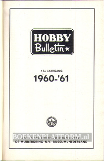 Hobby bulletin, ingebonden jaargang 1960