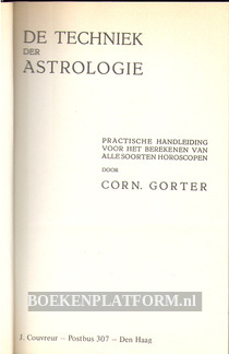 De techniek der Astrologie