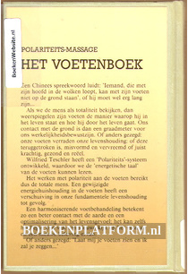 Het voetenboek polariteits massage