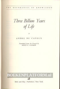 Three Billion Years of Life