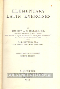 Elmentary Latin Exercises