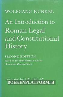 An Introduction to Roman Legal and Constitutional History