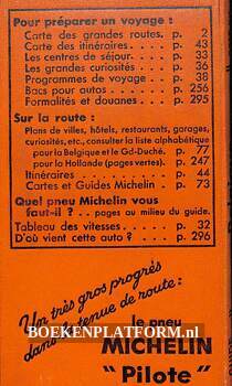 Guide du pneu Michelin 1938-1939