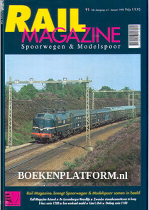 Rail Magazine, Spoorwegen en Modelspoor jaargang 1992