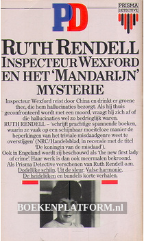 PD 0523 Inspecteur Wexford en het Mandarijn mysterie