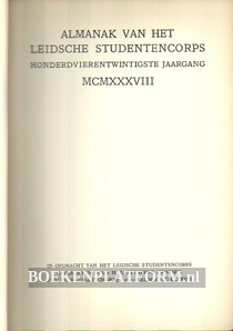 Almanak van het Leidsche studentcorps 1938