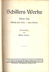 Schillers Werke 3