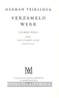 Herman Teirlinck verzameld werk IV