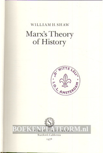 Marx's Theory of History