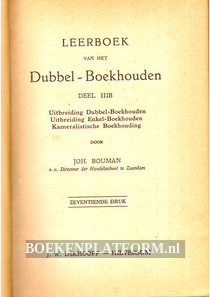 Dubbel Boekhouden IIIB