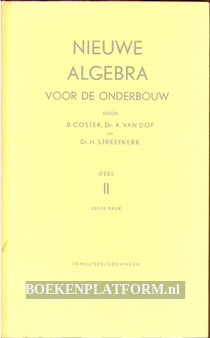 Nieuwe Algebra voor de onderbouw II