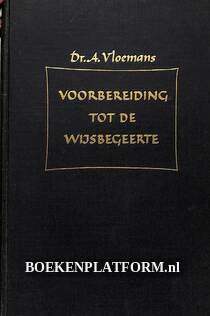 Voorbereiding tot de Wijsbegeerte