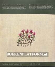 Kruiden en wilde planten in  kruissteek
