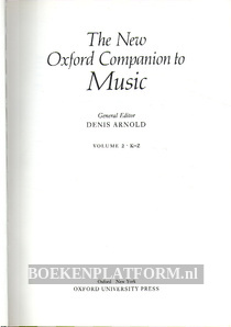 The New Oxford Companion to Music 2