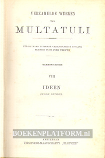 Verzamelde werken van Multatuli 8