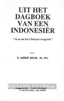 Uit het dagboek van een Indonesiër