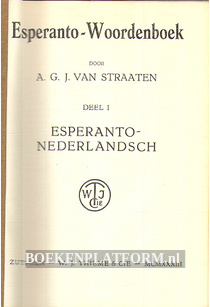 Esperanto-Woordenboek 1