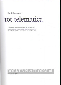 Van lopende bode tot telematica