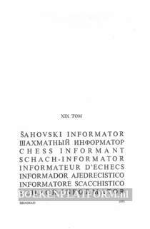 Sahovski Informator 19