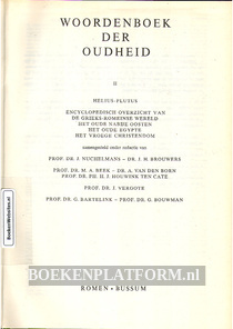 Woordenboek der Oudheid II