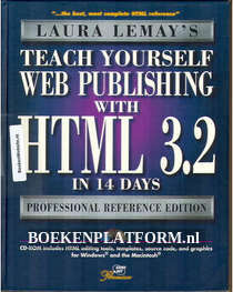 Teach yourself Web Publishing with HTML 3.2 in 14 days
