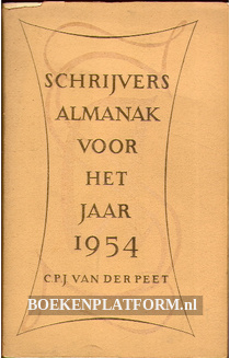 Schrijvers almanak voor het jaar 1954