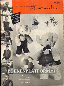 Maandblad voor handwerken augustus-september 1957
