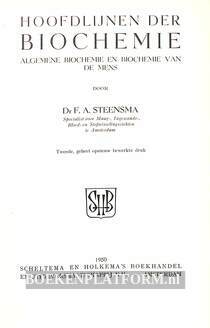 Hoofdlijnen der Biochemie