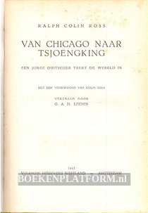 Van Chicago naar Tsjoengking