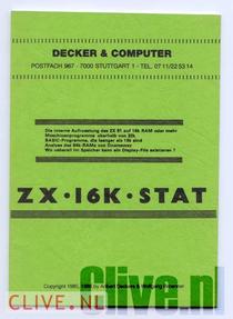 ZX 81 16K Stat