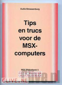 Tips en trucs voor de msx-computers