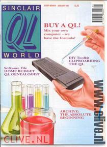Sinclair QL World 1991 January